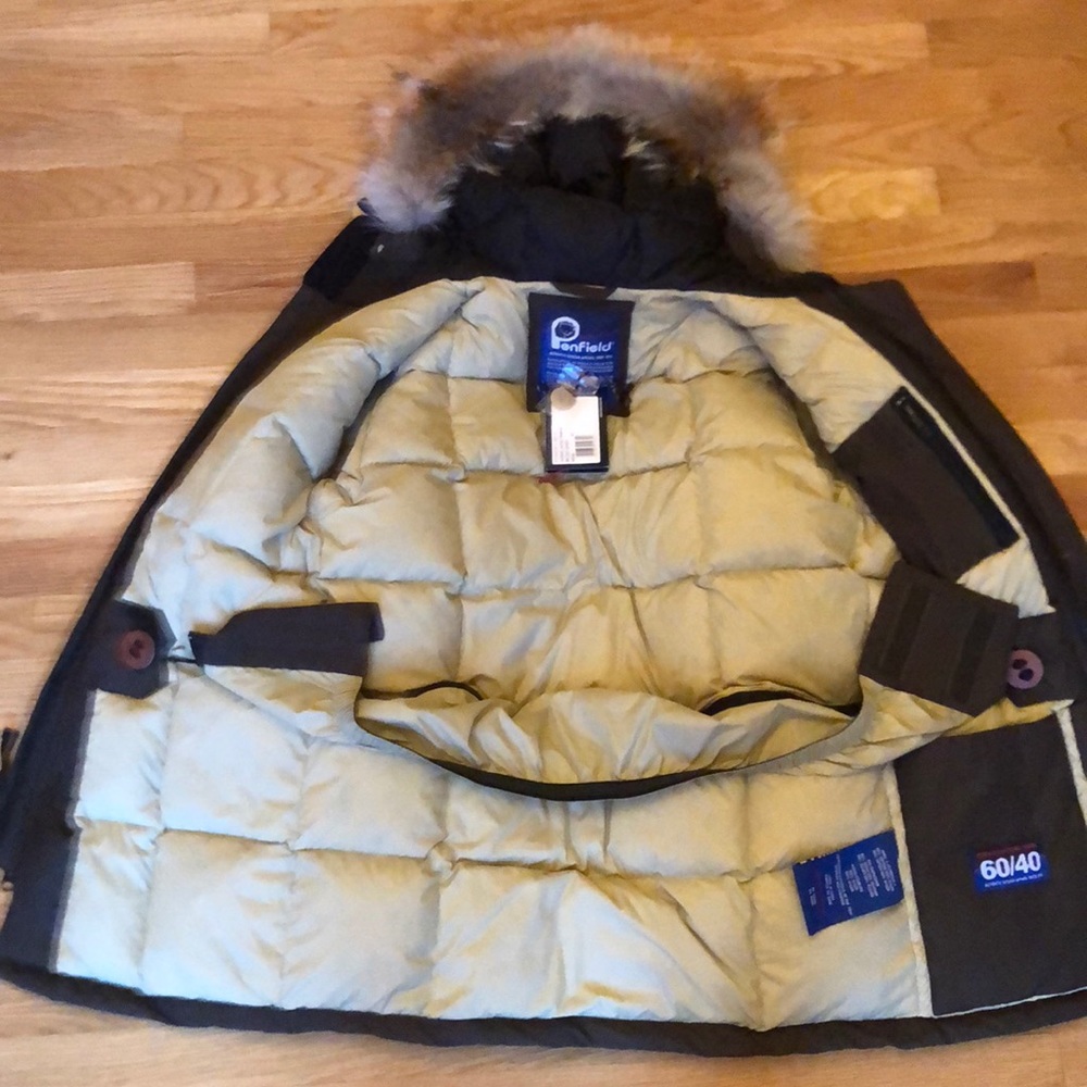 Brand new “British Green” Penfield designer Parka